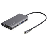 USB C Multiport Adapter - 4K HDMI / VGA Mini Dock - 3x USB, SD
