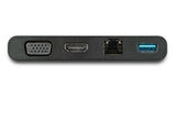 USB C Multiport Adapter with 4K HDMI, VGA, USB 3.0 & Gigabit Ethernet - Ultimate Travel Dock