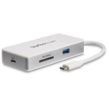 USB C Multiport Adapter with 4K HDMI, SD Card Reader, Power Delivery, and USB Hub