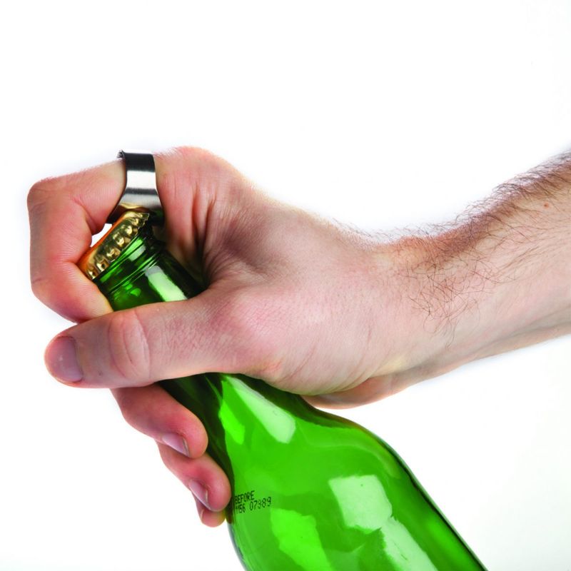 Beer Bottle Opener Ring (Set of 6)