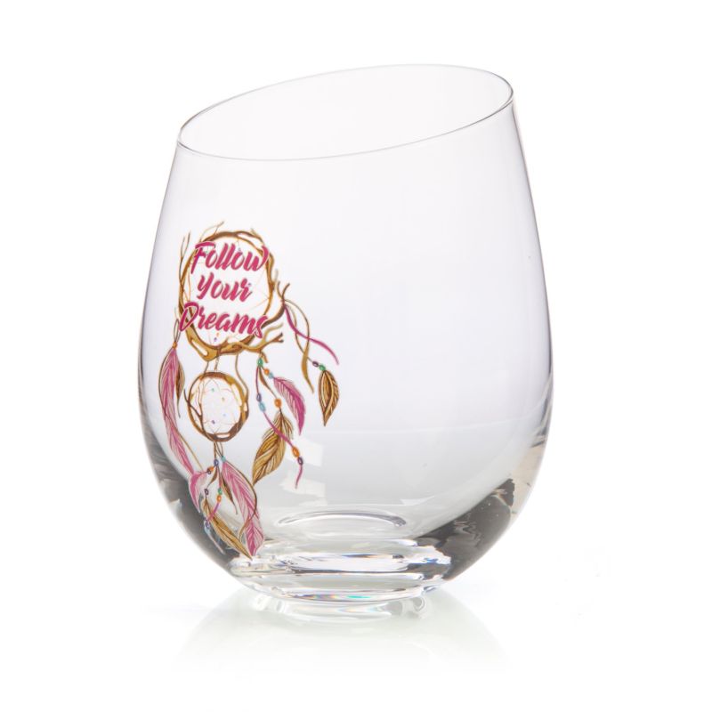 Stemless Glass - Follow Your Dreams Tallulah Dream (12.5cm)