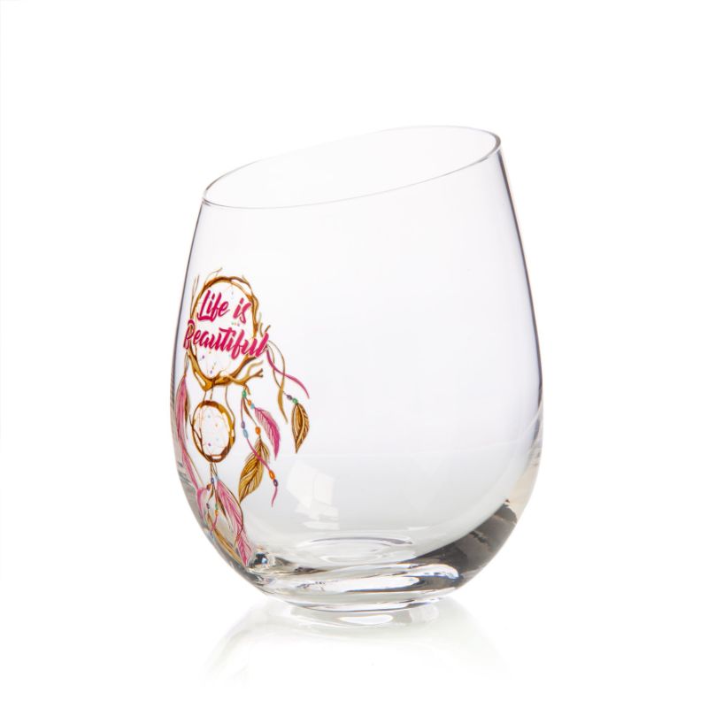 Stemless Glass - Life is Beautiful Tallulah Dream (12.5cm)