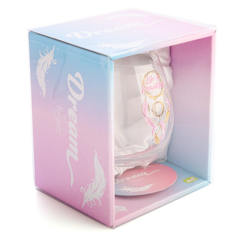 Stemless Glass - Life is Beautiful Tallulah Dream (12.5cm)