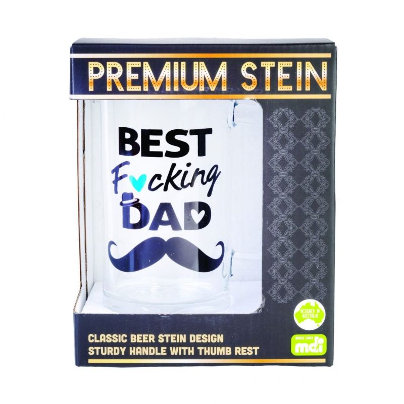 Beer Stein - Best F*cking Dad (15cm)