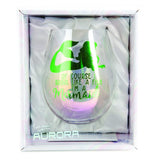 Stemless Wine Glass - Drink like a Mermaid Tallulah Aurora
