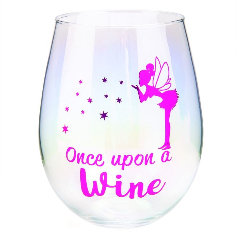 Stemless Wine Glass - Once Upon a Wine Tallulah Aurora