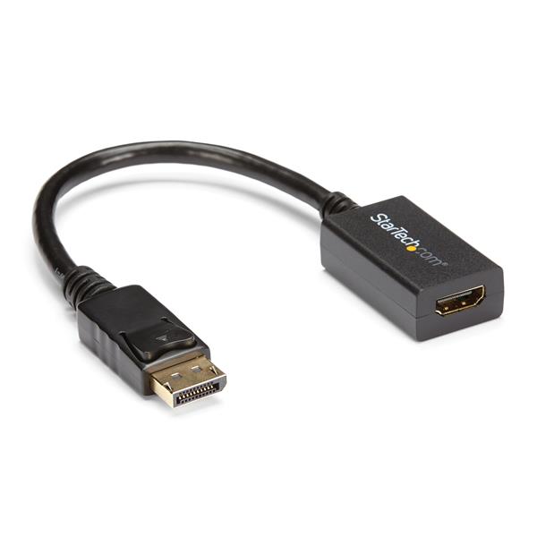 Smartfox AU DisplayPort to HDMI Video Adapter Converter - 1920x1200 Resolution, Passive with Audio Support