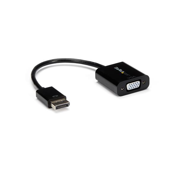 High-Quality DisplayPort 1.2 to VGA Adapter Converter - 1920x1200 for Monitors & Projectors