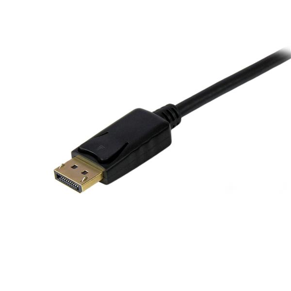 6ft Active DisplayPort to VGA Adapter - High-Resolution DP to VGA Video Cable - Black