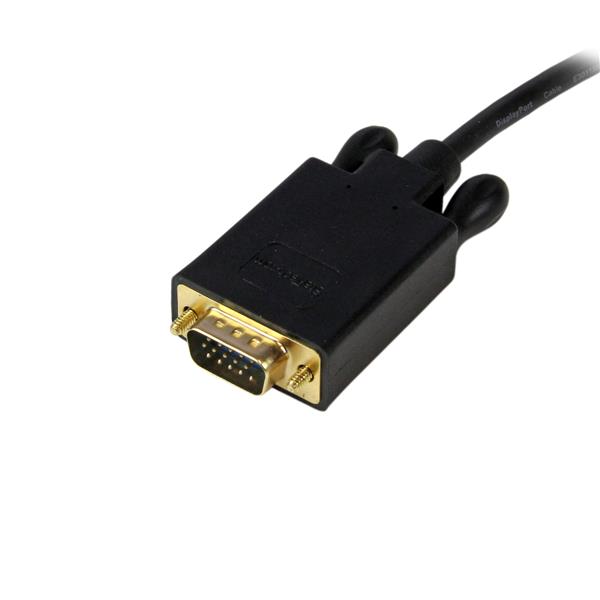 3ft Active DisplayPort to VGA Adapter - DP to VGA Converter for Monitors & Projectors