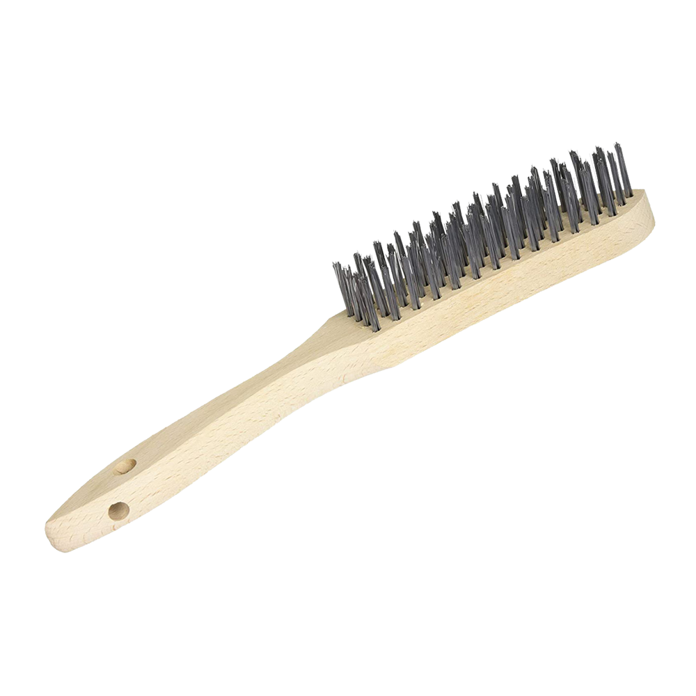 DRAPER Wire Scratch Brush - 4 Row