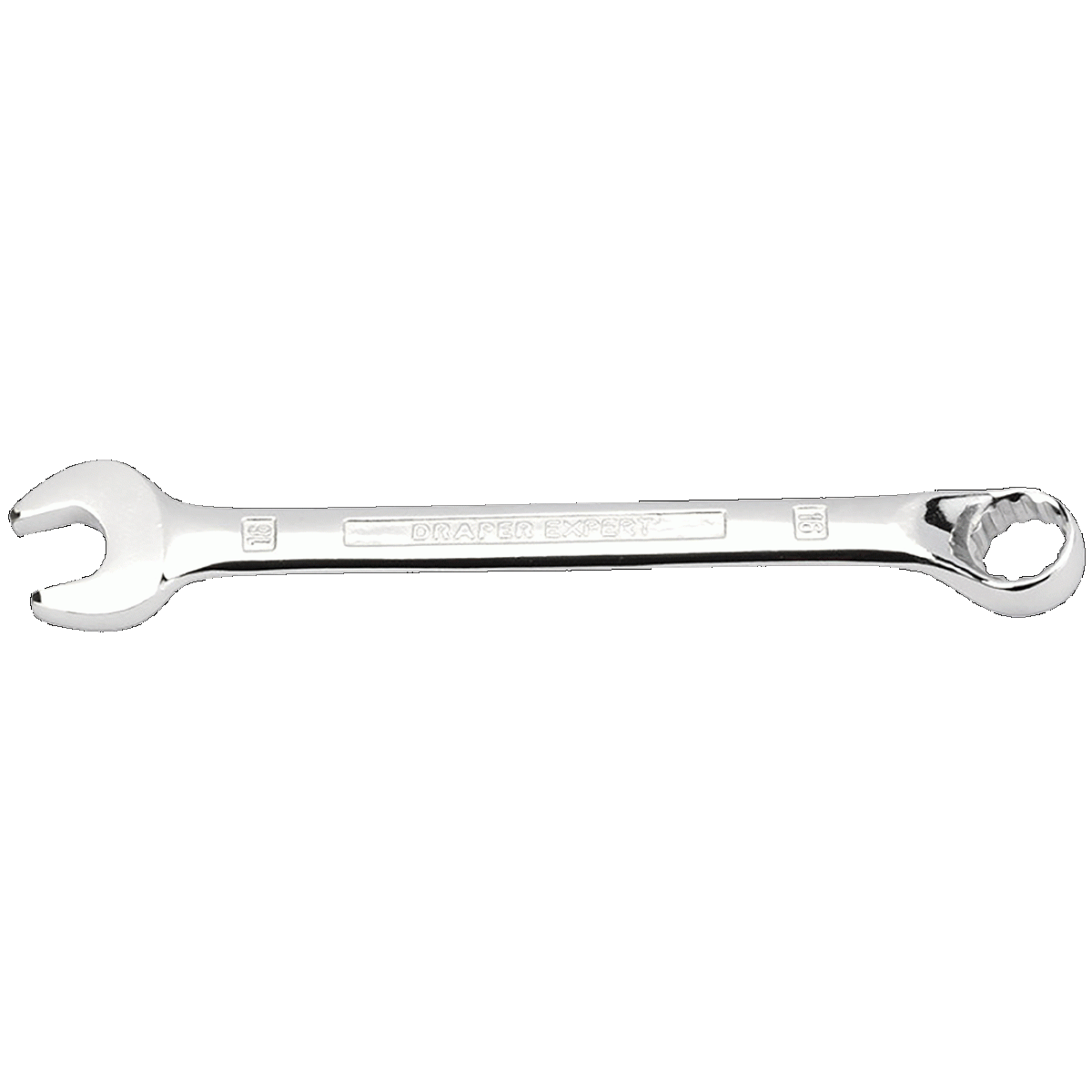 DRAPER 16mm Combination Spanner with HI-TORQ® design for maximum torque and 15° angled access for tight spaces.