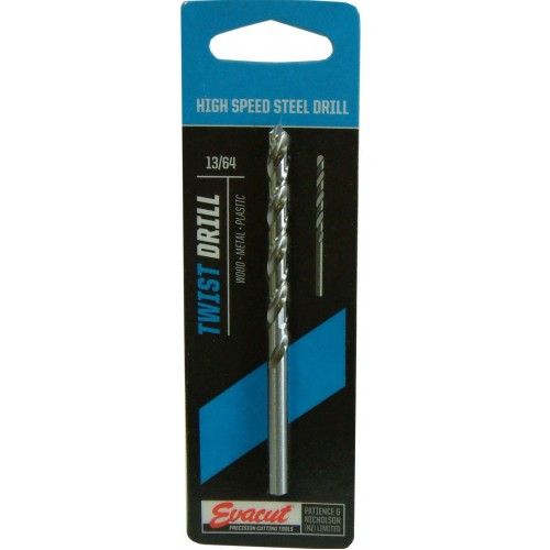 DRILL BIT - HSS P&N Carded 7/64" (1 Per Card)