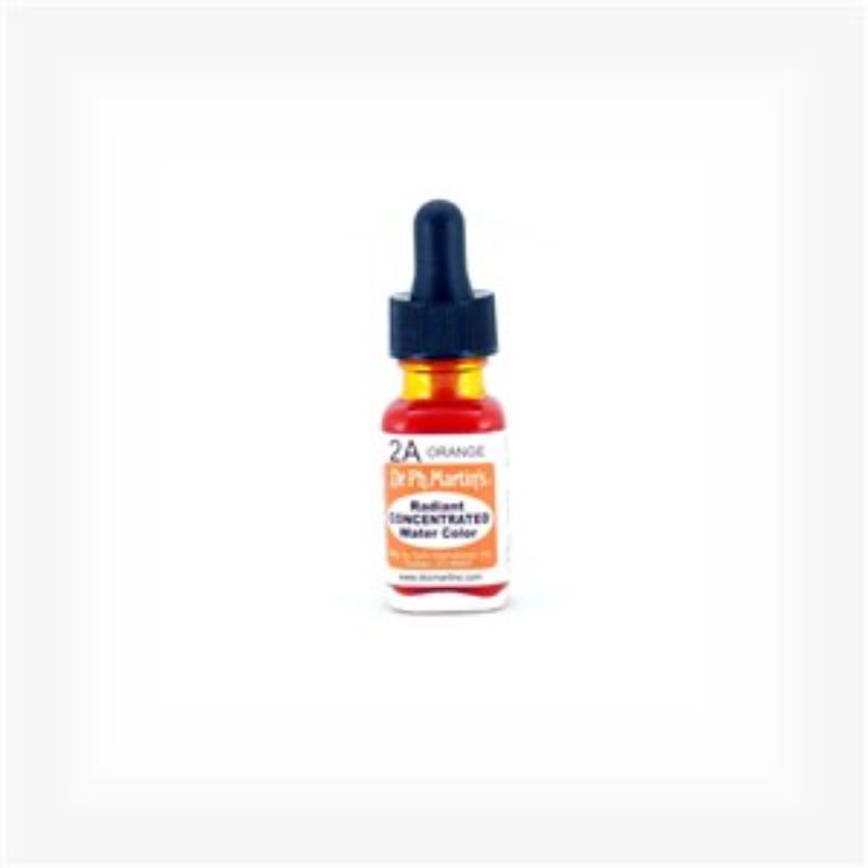 Dr. Ph. Martin's Radiant Concentrated Water Colour -  0.5oz ORANGE