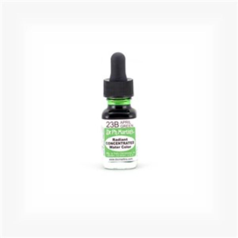 Dr. Ph. Martin's Radiant Concentrated Water Colour -  0.5oz APRIL GREEN