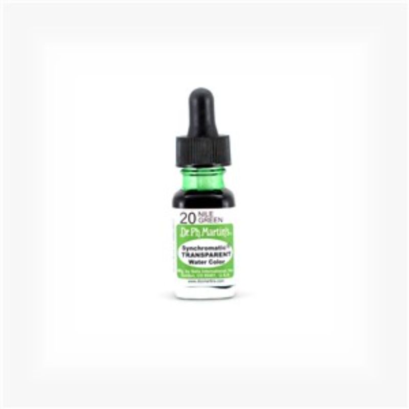 Dr. Ph. Martin's Synchromatic Transparent Water Colour - 0.5oz NILE GREEN