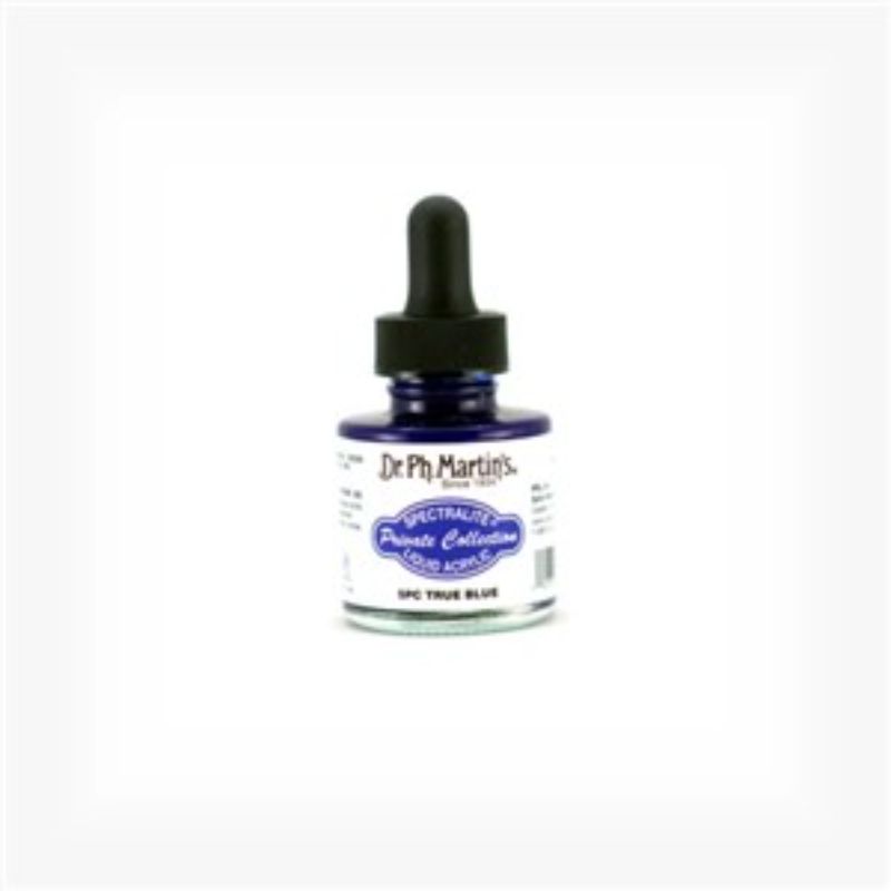 Dr. Ph. Martin's Spectralite Liquid Acrylics - 1oz TRUE BLUE