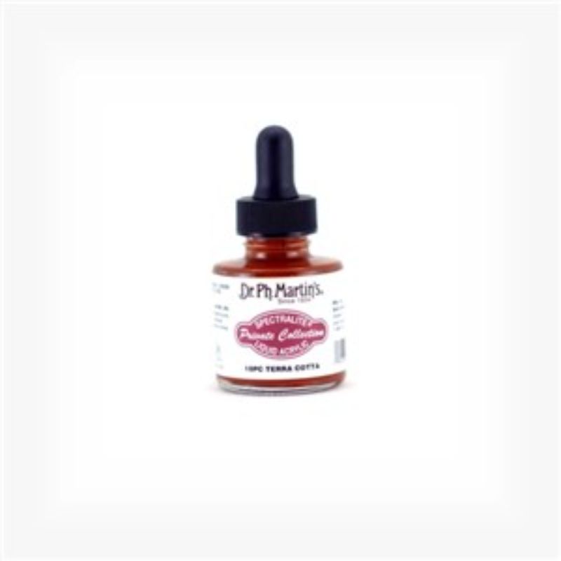 Dr. Ph. Martin's Spectralite Liquid Acrylics - 1oz TERRACOTTA