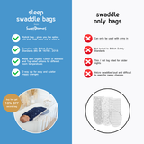Sleep Swaddle Sleeping Bag - Sweet Dreamers 12-24 2.5tog
