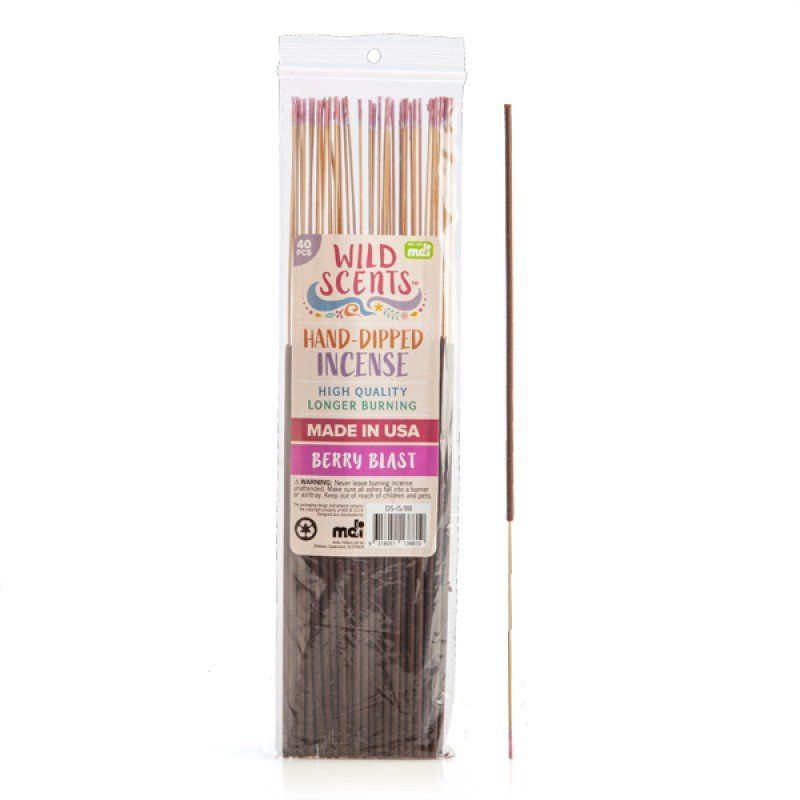 Incense Sticks - Wild Scents Berry Blast (40PCS)