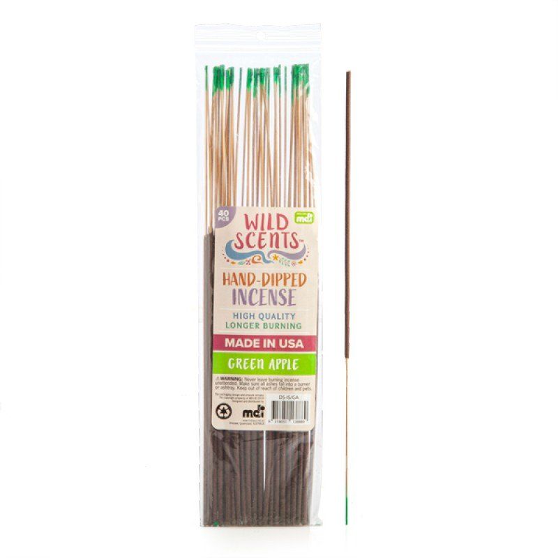Incense Sticks - Wild Scents Green Apple (40PCS)