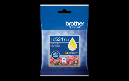 Brother LC531XLY Genuine Yellow Ink