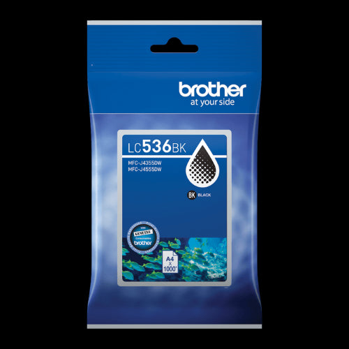 Brother LC536BK Genuine Black Ink