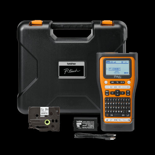 Brother PT-E560BTVP Portable Bluetooth Electrician Label Maker