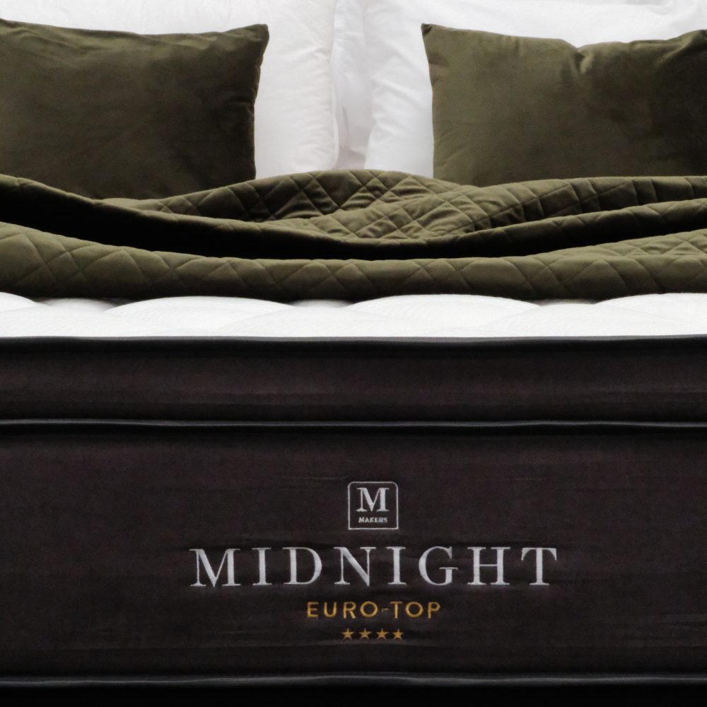 Makers Midnight Euro-Top Mattress - Long Double