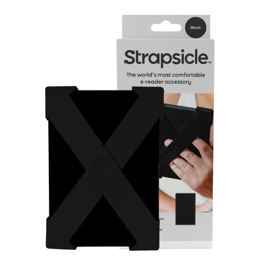 STRAPSICLE Small Black Strap, Pack of 2