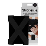 STRAPSICLE Small Black Strap, Pack of 2