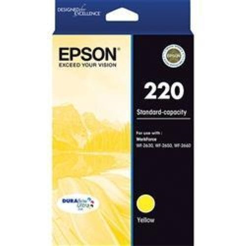 Epson 220 Yellow Original Cartridge