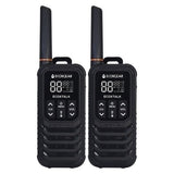 Ecoxgear Ecoxtalk 2-Watt IP67 Handheld UHF Radio 13km, Twin Pack