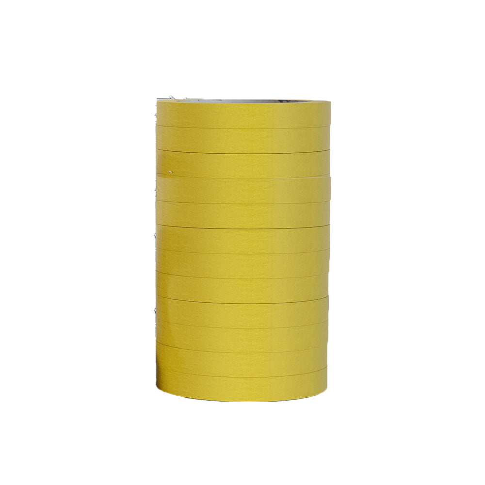 Deltan Ultra Tape Automotive Masking Tape Yellow 18mm x 50M Sleeve of 12