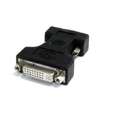 DVI to VGA Adapter - Male to Female - Compact, Durable, Plug-and-Play for Monitors & Projectors