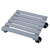 Indoor Plant Trolley - Square Grey 29cm (Set of 2)