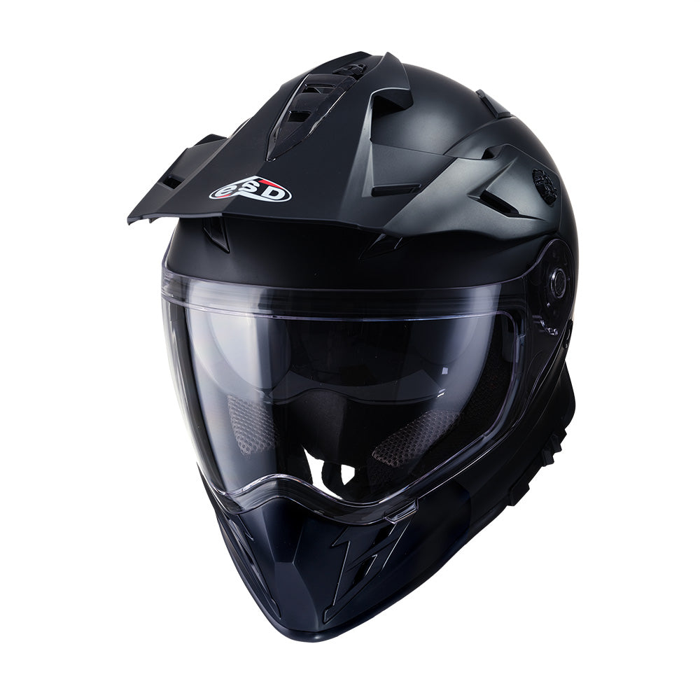Adventure Motorcycle Helmet Eldorado E30 Adventure 2XL Matte Black