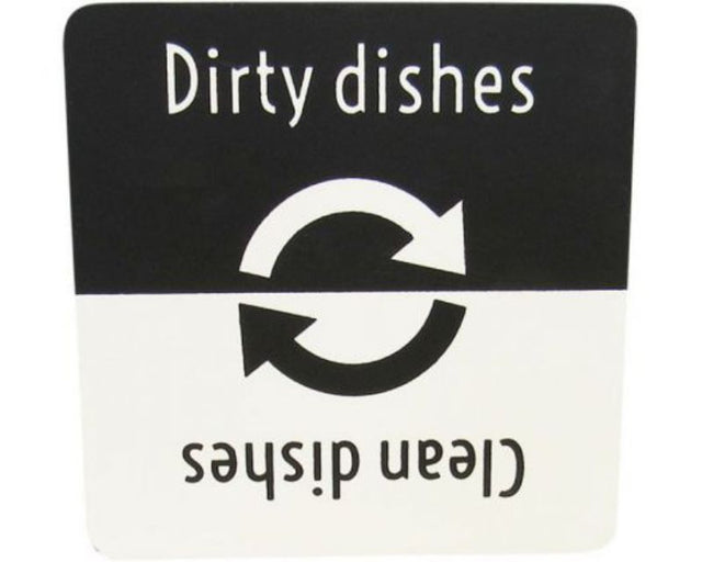 10 x 10 cm family magnet for dishwasher, featuring a fun and colorful design to enhance your kitchen decor.