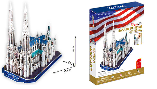 3D Puzzle - Saint Patrick's Cathedral