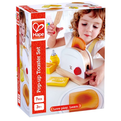 Hape - Pop-Up Toaster Set