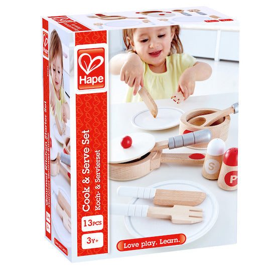 Hape - Cook & Serve Set