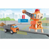 Hape - Large Boom Crane Play Set