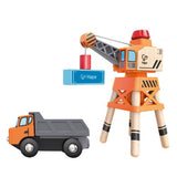 Hape - Large Boom Crane Play Set