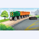 Hape - DIESEL FREIGHT TRAIN Set