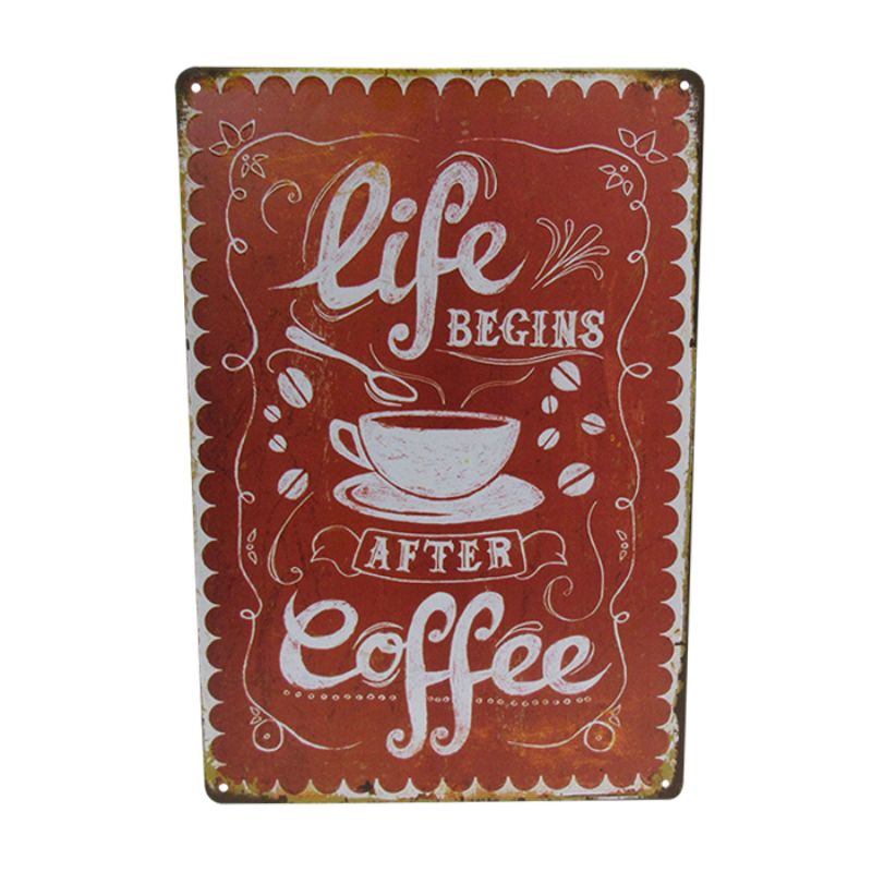 Art Tin - Coffee Life (30cm)