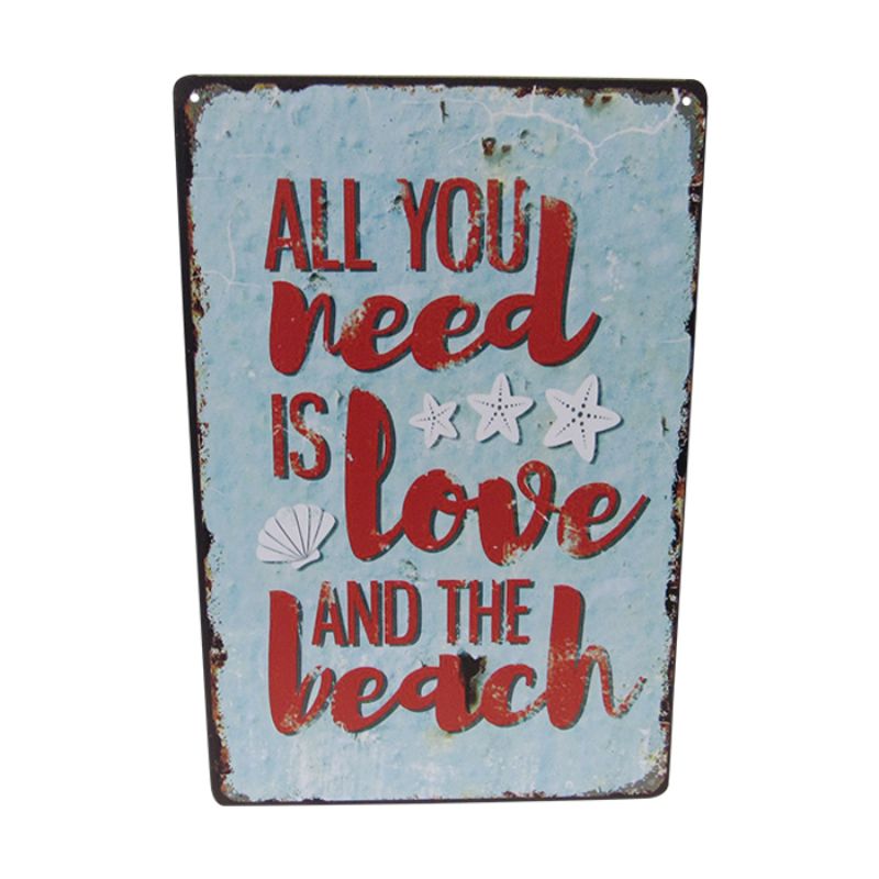 Art Tin - Need Beach (30cm)