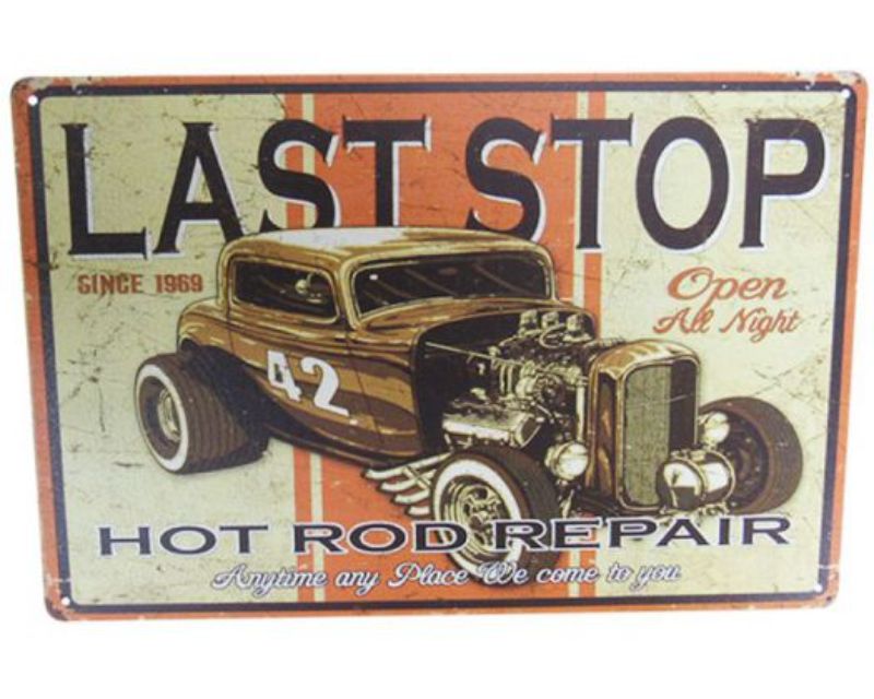 Art Tin Rod Repair