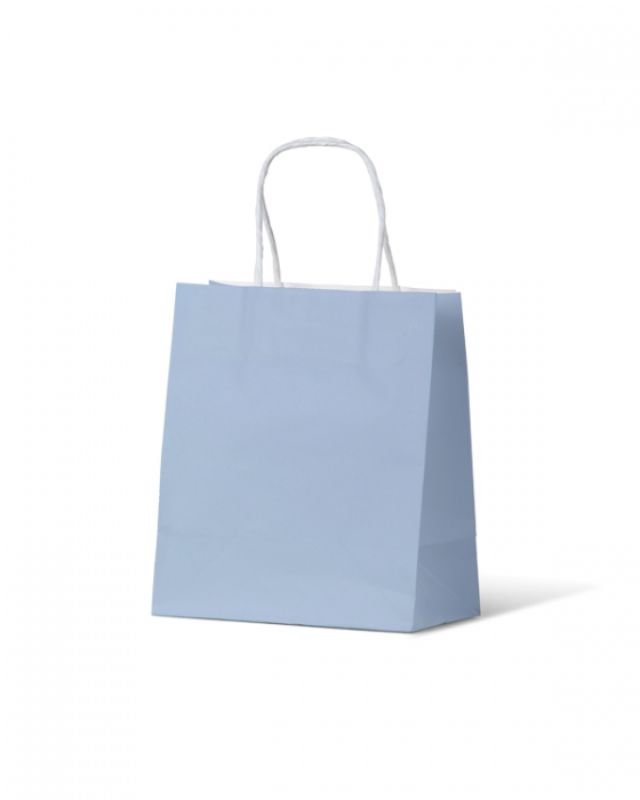 Paper Bags - Earth Collection French Blue Small - 200 units