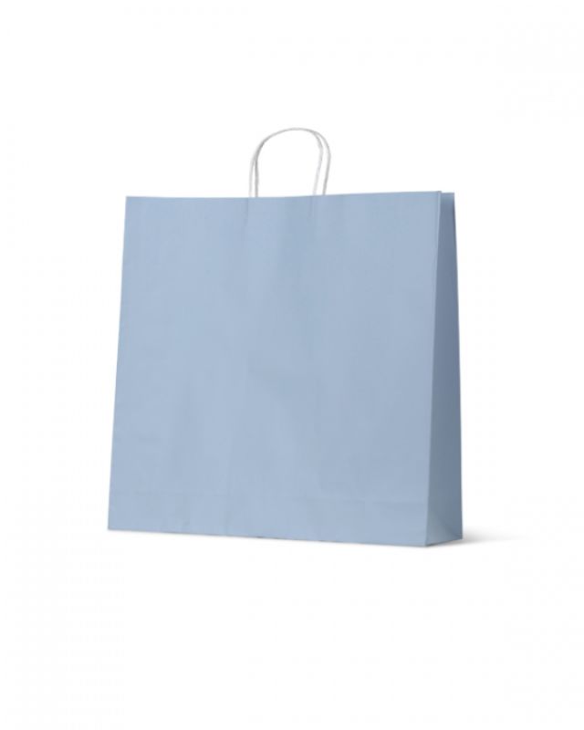 Paper Bags - Earth Collection French Blue Extra Large - 100 units