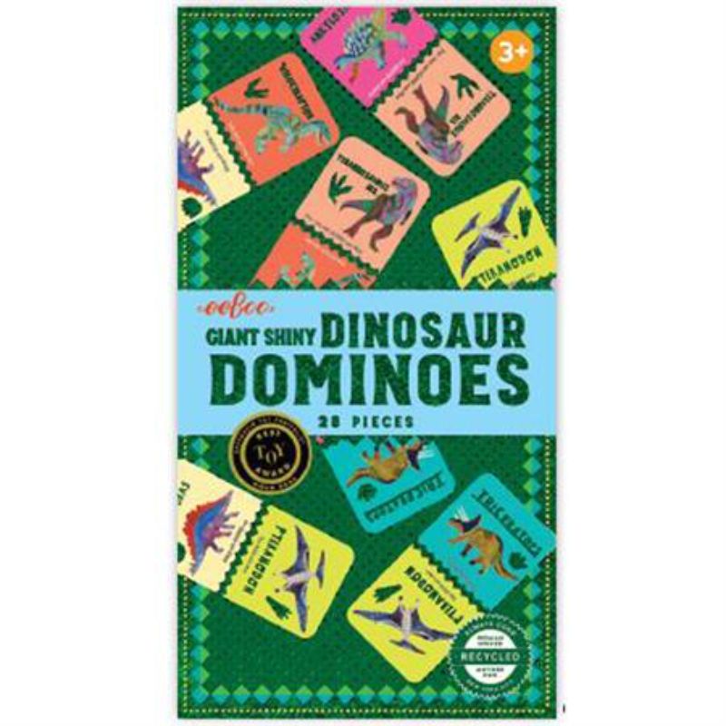 Giant Dominoes - eeBoo Shiny Dinosaur
